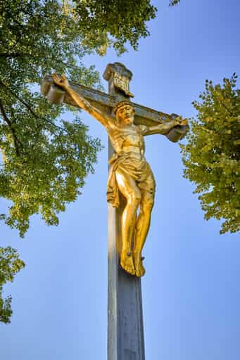 Karpfham Feldkreuz bei Bad Griesbach, Passau, Niederbayern