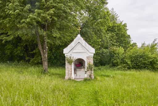 Weg Kapelle Bildstock Höresham, AÖ, Oberbayern, Inn-Salzach