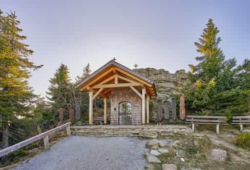 Kapelle Großer Arber, Bayerisch Eisenstein, Regen