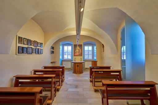 Wallfahrtskirche Mariahilf, Innstadt, Passau: Stiegenkapelle