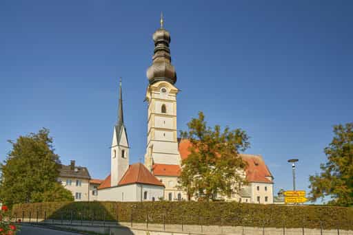 Kirche Mariä Himmelfahrt, Schnaitsee, Traunstein Obb.