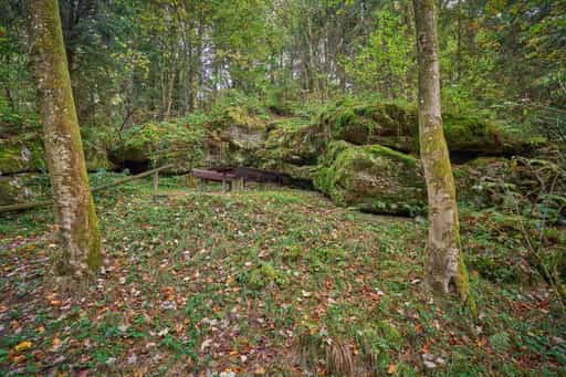 Felsmalereien Teufelsfelsen, Waldwunderwelt, Bad Griesbach