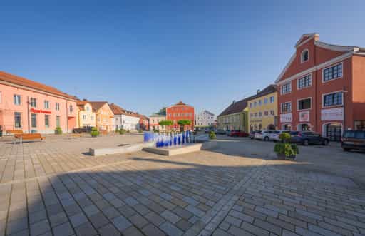 Bad Griesbach Stadtplatz, Passau, Niederbayern, Donau-Wald