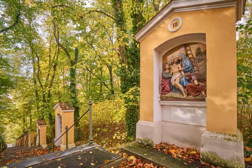 Kreuzweg, Wallfahrtskirche Gartlberg, Rottal-Inn