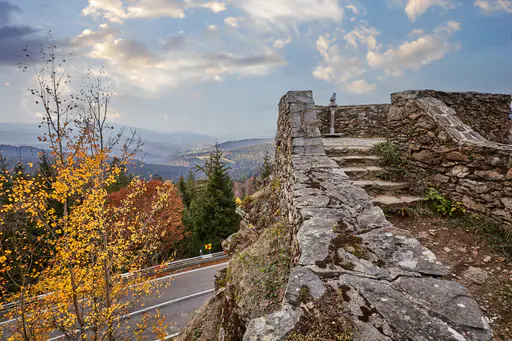 Hindenburgkanzel, Lohberg, Cham, Oberpfalz, Bayerischer Wald