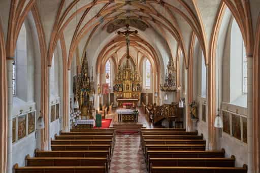 Pfarrkirche St. Martinus, 1. Empore, Zeilarn, Niederbayern