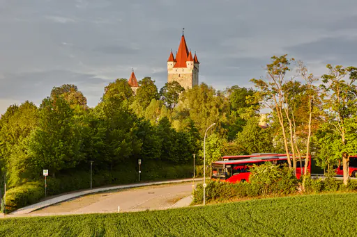 Schlossturm Burg Turm, Haag, Mühldorf am Inn, Oberbayern